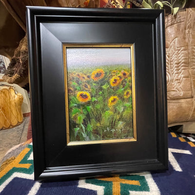 Sunflower Painting by Amanda Faubus