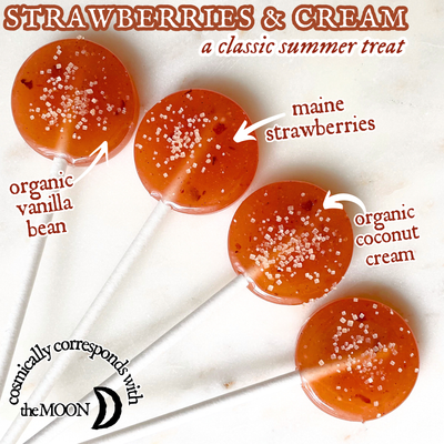 Plants & Planets Lollipops - Cosmic Candy Apothecary: Wild Blueberry-Juniper&Thyme