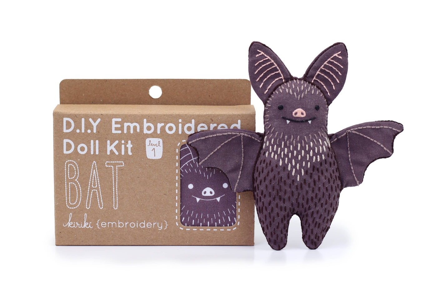 Bat - Embroidery Kit