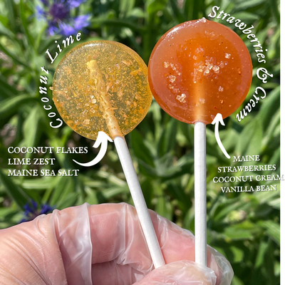 Plants & Planets Lollipops - Cosmic Candy Apothecary: Wild Blueberry-Juniper&Thyme