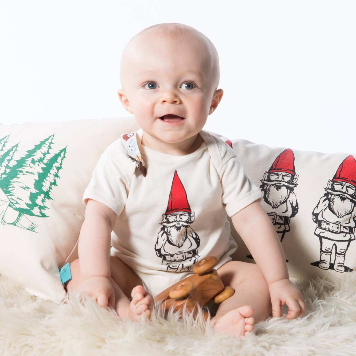 Gnome Baby Bodysuit: 18 Month