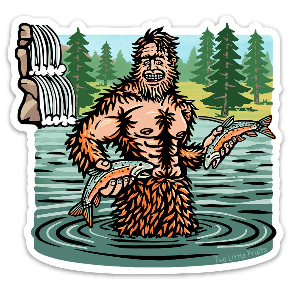 Pacific Northwest Sasquatch | Bigfoot Stickers