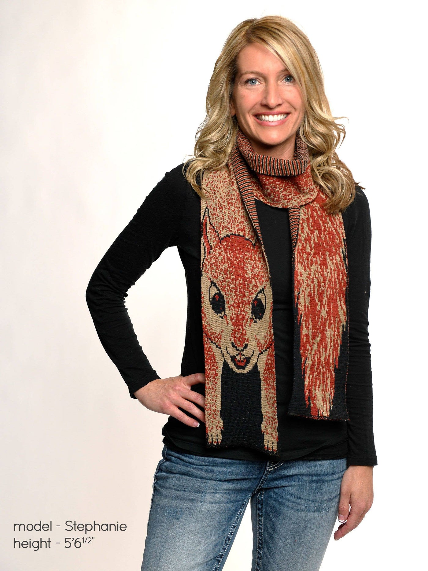 Women's Recycled Cotton Sweater Knit Fashion Scarf - Go Nuts