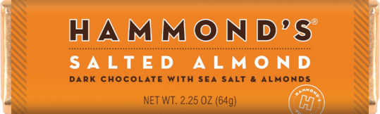 Salted Almond Chocolate Bar  2.25oz