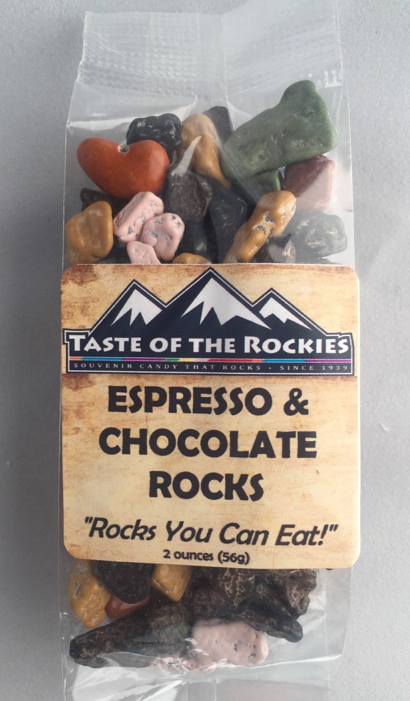 Espresso and River Rock Chocolate: 2oz