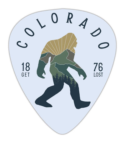 Colorado Mountain Sasquatch Guitar Pick