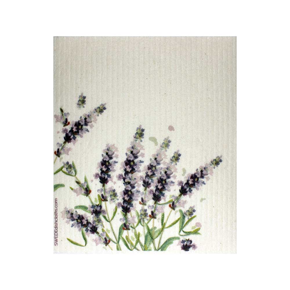 Swedish Dishcloth Lavender Flowers Spongecloth