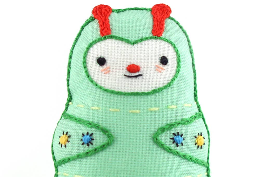 Caterpillar - Embroidery Kit