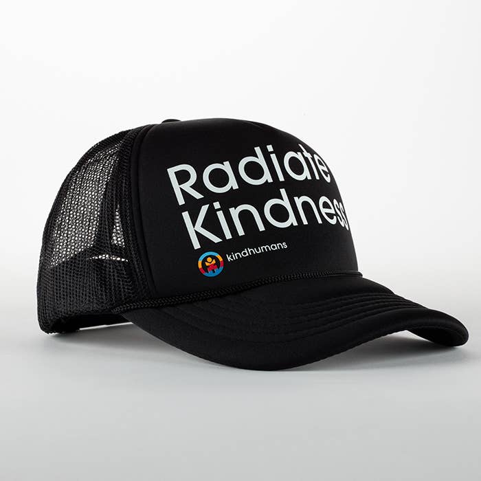 Radiate Kindness Recycled Trucker Hat