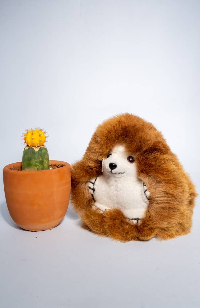 Alpaca Stuffie | Hedgehog 8" | WuamanKIDS