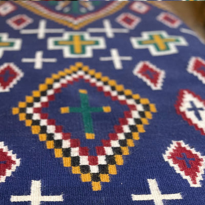 Germantown Style Weaving / Navajo Rug by Sandoval