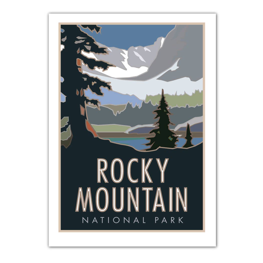 RMNP Greeting Card Collection of 6 Mixed Designs