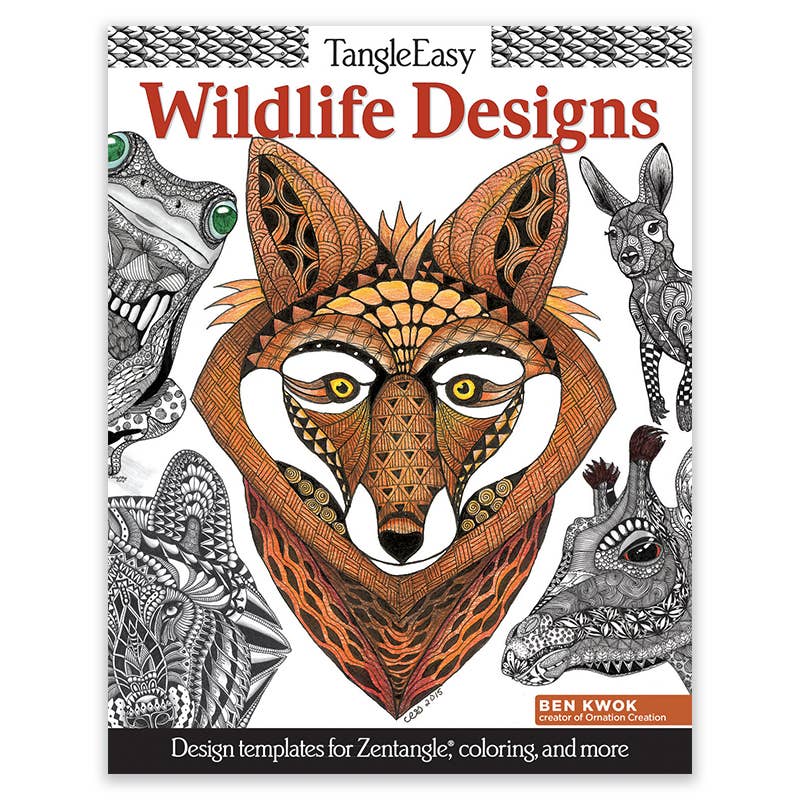 Coloring Book - TangleEasy Wildlife Designs